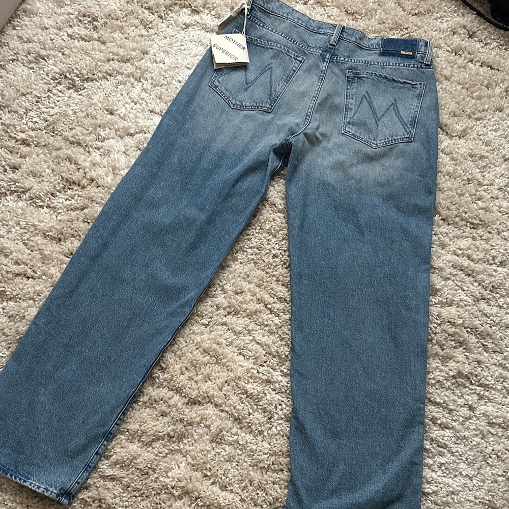 MOTHER SUPERIOR Jeans The dodger skimp cuff Leaf of faith sz 30 $288  Nordstrom